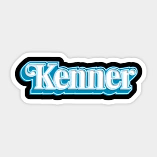 Kenner neon sign Sticker